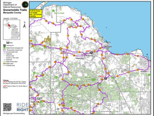 ATV & snowmobile trails you can access directly from Charley's RV Resort